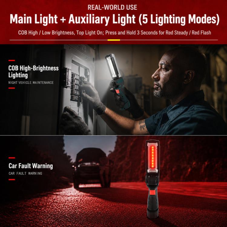 Lampada da campeggio portatile pieghevole E-SMARTER KXK07