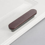 Maniglia per cassetti in lega di zinco effetto legno 8cm