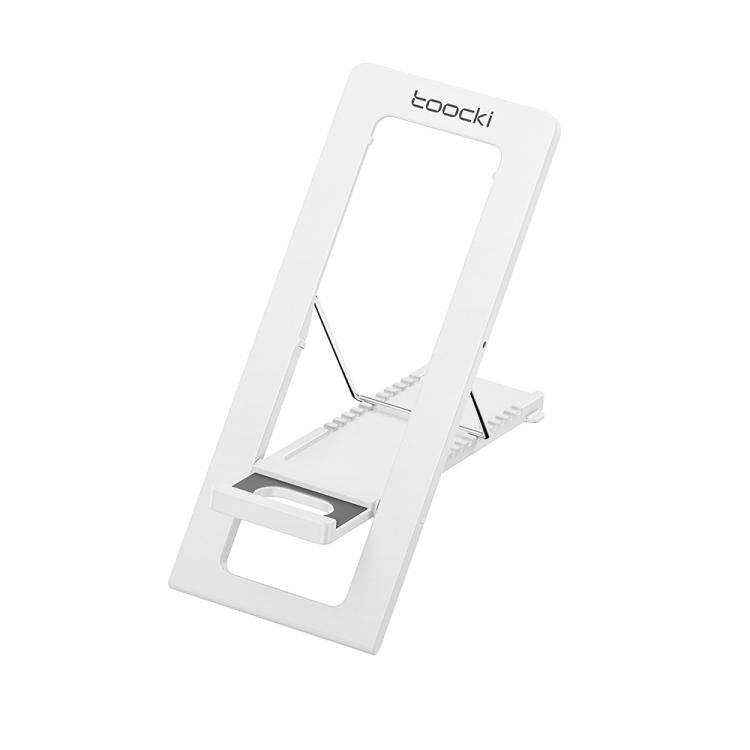 Supporto per telefono pieghevole Toocki da scrivania, ultra sottile da 4 mm, supporto portatile per cellulare, multi-angolo, da viaggio, tascabile