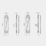 Adattatore con supporto pieghevole, ricarica rapida, connettore in lega di zinco, Toocki 240W USB-C Female to USB-C Male, Toocki 30W USB-C Female to 8 Pin Male