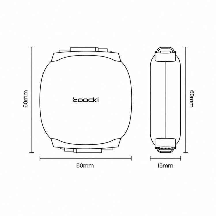 Cavo retrattile piatto, cavo di ricarica di diverse lunghezze, Toocki 100W USB-C/Type-C to USB-C/Type-C, Toocki 27W USB-C/Type-C to 8 Pin