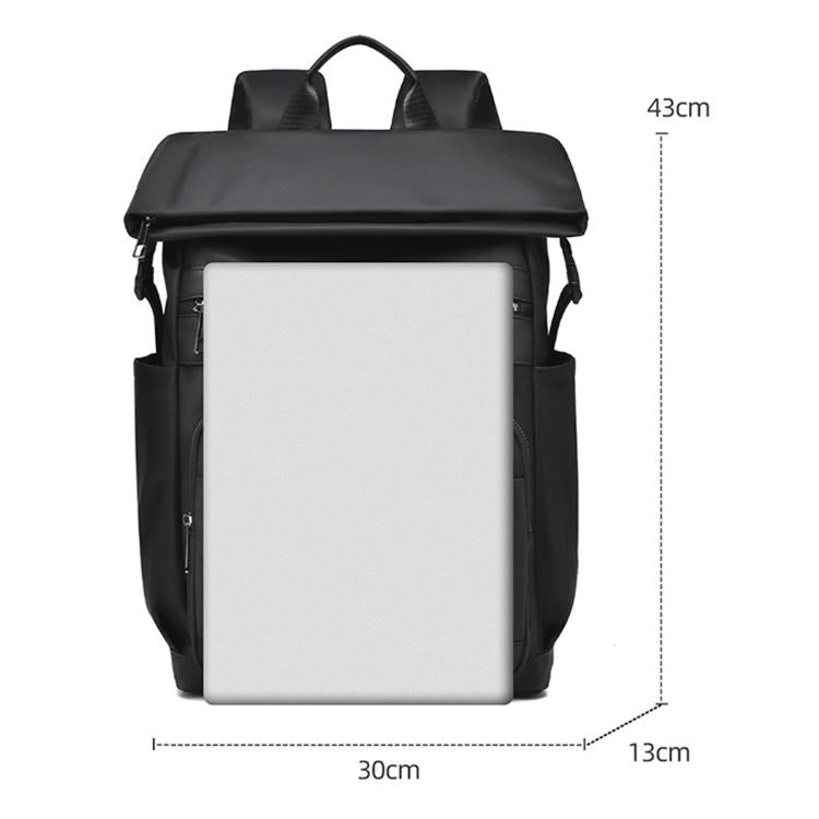 Zaino impermeabile per laptop 15,6 pollici da uomo
