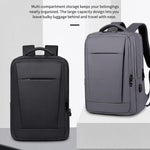 Zaino impermeabile REMOID con porta USB e tasche multiple