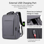 Zaino impermeabile REMOID con porta USB e tasche multiple