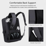 Zaino impermeabile REMOID con porta USB e tasche multiple