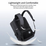 Zaino impermeabile REMOID con porta USB e tasche multiple