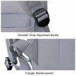 Zaino da viaggio impermeabile con porta USB 46x34x8 cm