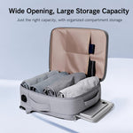 Zaino da viaggio impermeabile con porta USB 46x34x8 cm