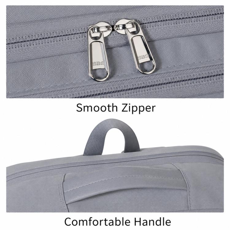 Zaino da viaggio impermeabile con porta USB 46x34x8 cm