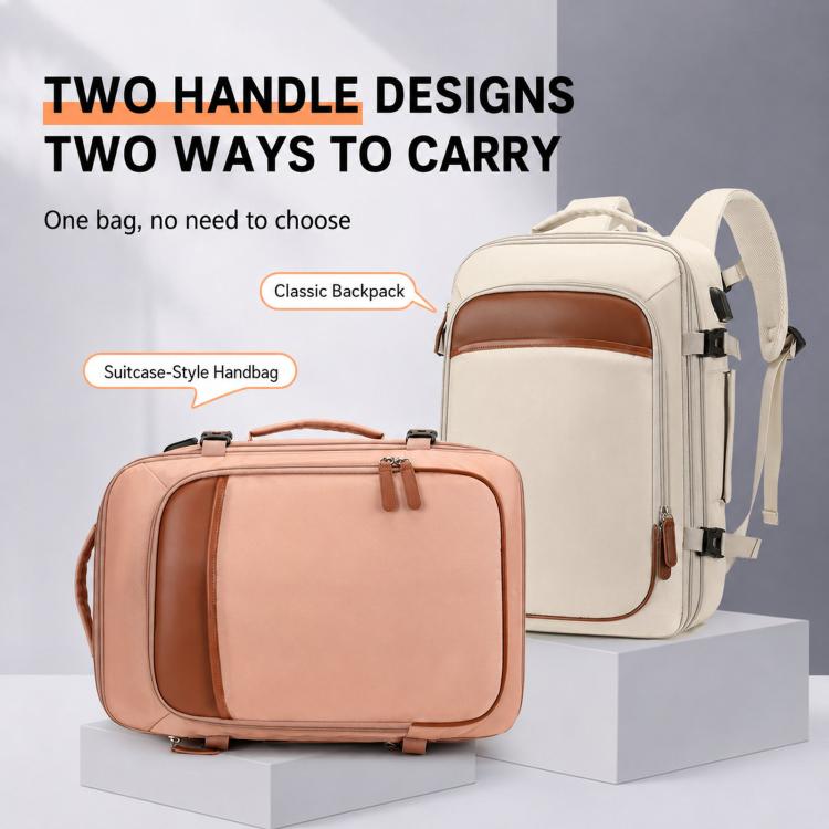 Zaino da viaggio espandibile 30 litri con scomparto laptop