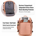 Zaino da viaggio espandibile 30 litri con scomparto laptop