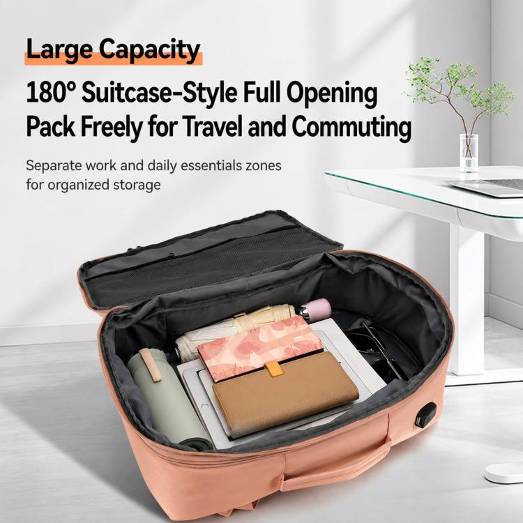 Zaino da viaggio espandibile 30 litri con scomparto laptop
