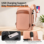 Zaino da viaggio espandibile 30 litri con scomparto laptop
