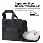 REMOID T33 Borsa sportiva da palestra con scomparto scarpe