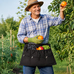 Grembiule da giardinaggio con tasche e cintura regolabile