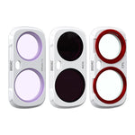 Filtro magnetico BRDRC per Insta360 Luna Ultra, UV Filter, CPL + ND16 + Black Soft Filter, CPL + Black Soft + Adjustable VND Filter, CPL + Black Soft + Anti-Light Pollution + Adjustable VND Filter