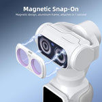 Filtro magnetico BRDRC per Insta360 Luna Ultra, UV Filter, CPL + ND16 + Black Soft Filter, CPL + Black Soft + Adjustable VND Filter, CPL + Black Soft + Anti-Light Pollution + Adjustable VND Filter