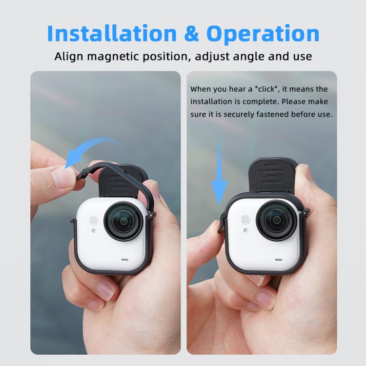 Clip magnetica per tracolla dello zaino Insta360 Go Ultra Flymile