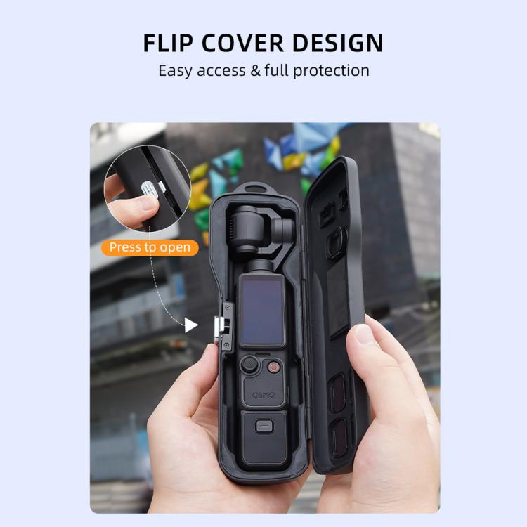 Custodia protettiva per obiettivo e porta filtri BRDRC per DJI Osmo Pocket 4 / 3