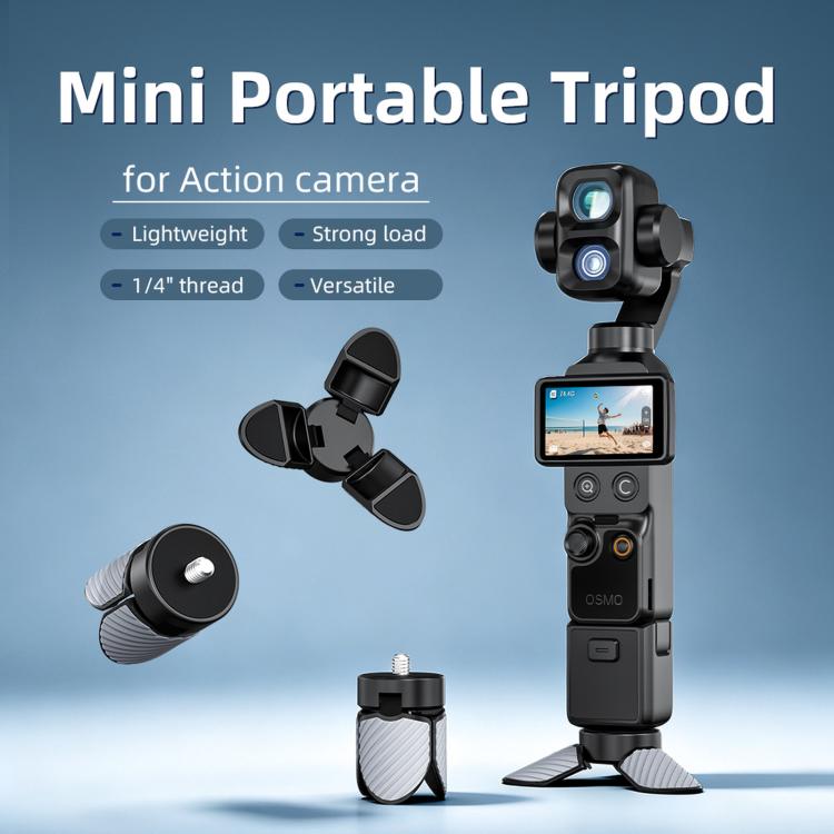 Mini supporto da tavolo per treppiede per DJI, Insta360, GoPro e altre action camera