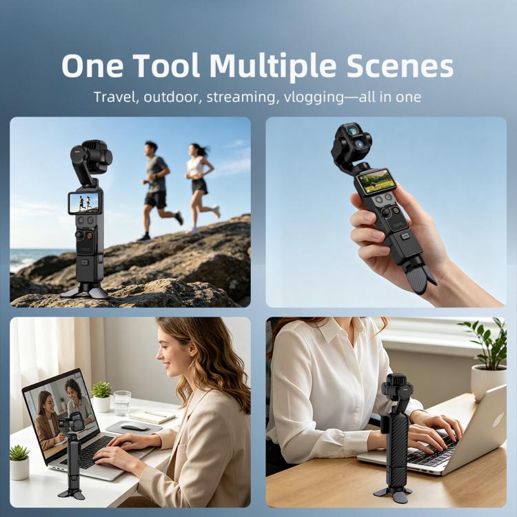 Mini supporto da tavolo per treppiede per DJI, Insta360, GoPro e altre action camera
