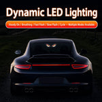 Luce solare lampeggiante a ventosa per auto, luce di segnalazione a LED dinamica multimodale per finestrini.