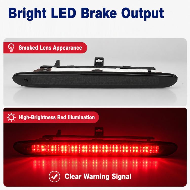 Luce freno posteriore alta per bagagliaio Fiat Grande Punto / Punto Evo 51974522