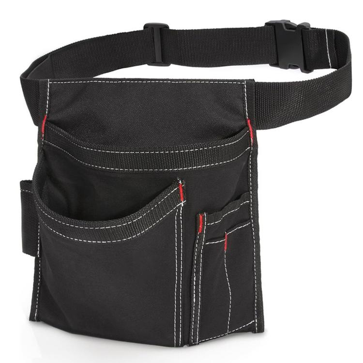 Cintura portautensili con tasche, marsupio portautensili su un solo lato con cinturino regolabile con fibbia, grembiule da vita