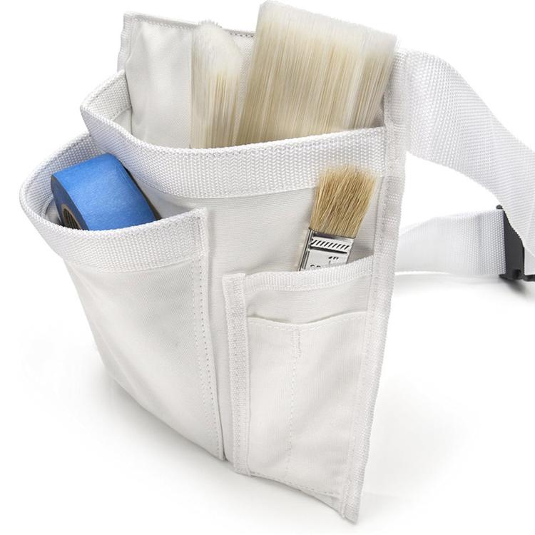Cintura portautensili con tasche, marsupio portautensili su un solo lato con cinturino regolabile con fibbia, grembiule da vita