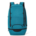 Zaino da basket REMOID H-036 con scomparto per scarpe, resistente all'acqua, ideale per sport e viaggi.