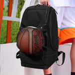 Zaino da basket REMOID H-036 con scomparto per scarpe, resistente all'acqua, ideale per sport e viaggi.