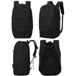 Zaino da basket REMOID H-036 con scomparto per scarpe, resistente all'acqua, ideale per sport e viaggi.