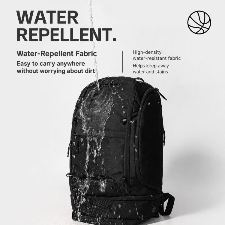 Zaino da basket REMOID H-036 con scomparto per scarpe, resistente all'acqua, ideale per sport e viaggi.