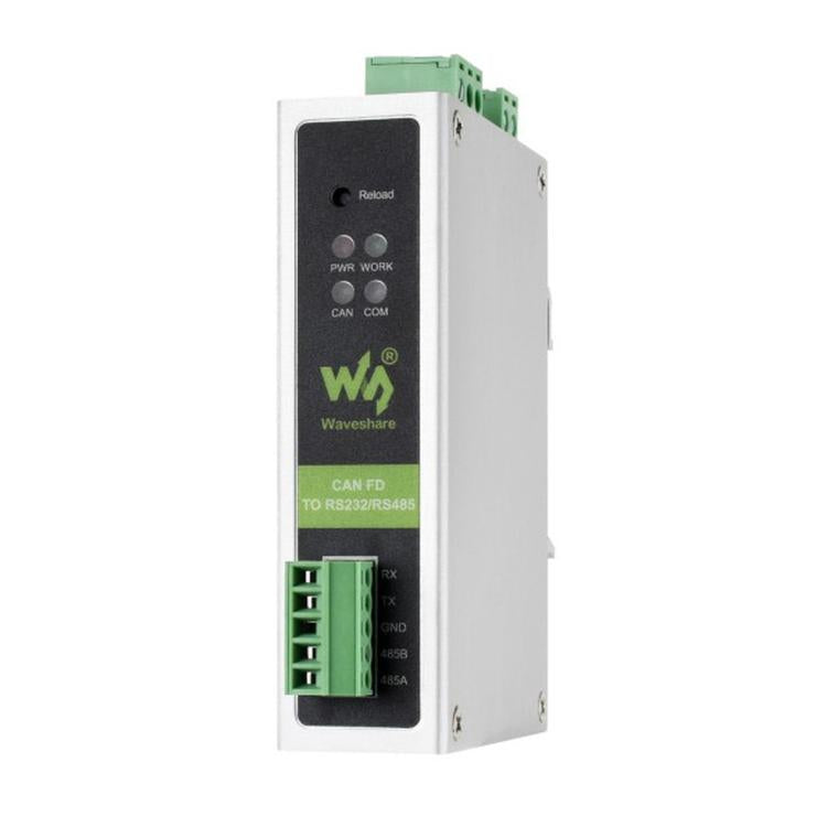 Convertitore di protocollo CAN FD Waveshare da CAN FD a RS232/RS485 per la comunicazione dati bidirezionale, CAN FD To RS232/RS485