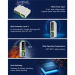 Convertitore di protocollo CAN FD Waveshare da CAN FD a RS232/RS485 per la comunicazione dati bidirezionale, CAN FD To RS232/RS485