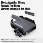 Supporto per cellulare da moto antiurto, portatile, facile da usare, per un accesso immediato al telefono., Handlebar, Rearview Mirror, Three-dimensional