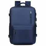 Zaino da viaggio REMOID per laptop con scomparto per scarpe, resistente all'acqua, ideale per viaggi di lavoro e weekend.