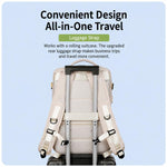 Zaino da viaggio REMOID per laptop con scomparto per scarpe, resistente all'acqua, ideale per viaggi di lavoro e weekend.