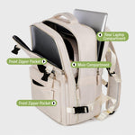 Zaino da viaggio REMOID per laptop con scomparto per scarpe, resistente all'acqua, ideale per viaggi di lavoro e weekend.