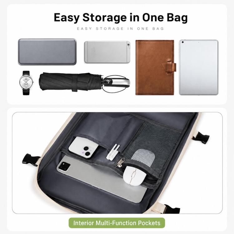 Zaino da viaggio REMOID per laptop con scomparto per scarpe, resistente all'acqua, ideale per viaggi di lavoro e weekend.