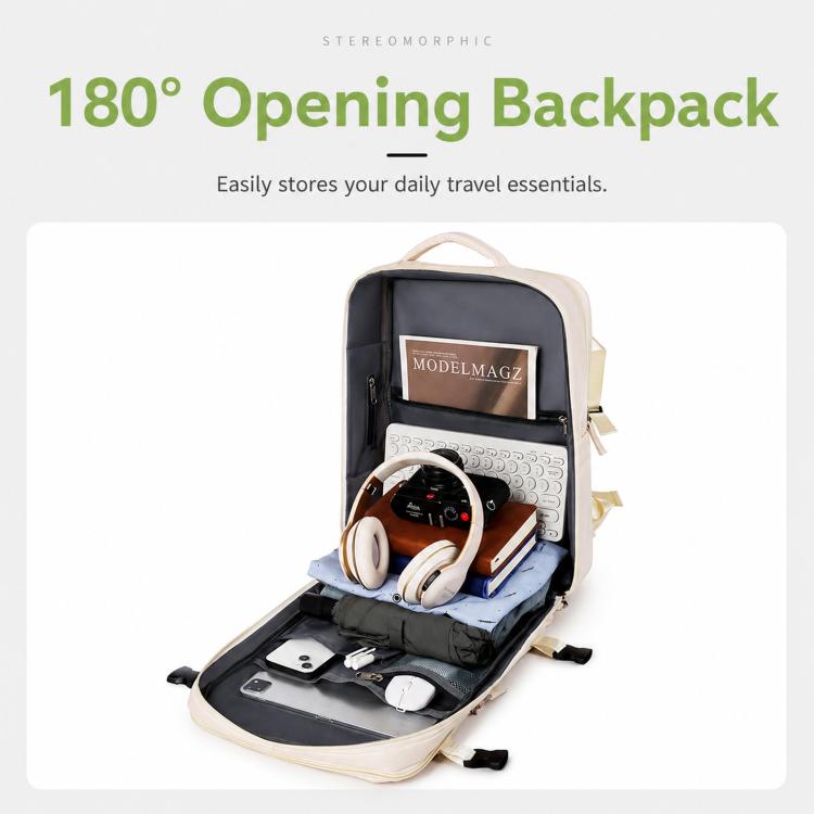 Zaino da viaggio REMOID per laptop con scomparto per scarpe, resistente all'acqua, ideale per viaggi di lavoro e weekend.