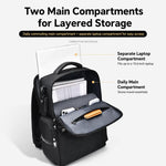 Zaino per laptop REMOID B3003, resistente all'acqua, per computer da 15,6 pollici, ideale per uomo e per chi si sposta quotidianamente.