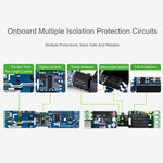 Modulo relè WiFi industriale a 1 canale Waveshare 32152 per ESP32-S3, supporta il controllo tramite WiFi, Bluetooth e RS485., 32152