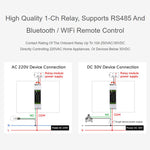 Modulo relè WiFi industriale a 1 canale Waveshare 32152 per ESP32-S3, supporta il controllo tramite WiFi, Bluetooth e RS485., 32152