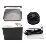 ZOPROUD IS0811FZ Indicatore livello carburante da 52 mm, 12/24 V, per auto modificate, con LED., With Oil Floater, With 304 Stainless Steel Oil Floater