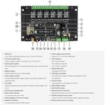 Modulo relè WiFi industriale Waveshare 26756 a 6 canali per ESP32-S3, compatibile con controllo WiFi, Bluetooth e RS485., 26756