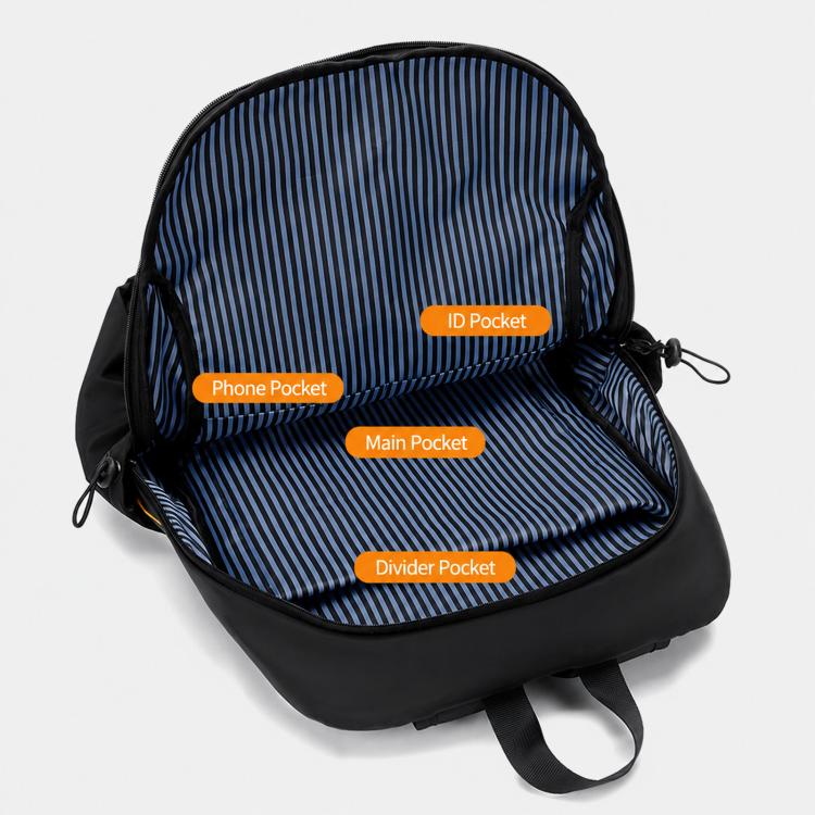 Zaino sottile REMOID per laptop, resistente all'acqua, ideale per viaggi e gite di un giorno.