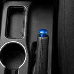 Copertura in lega di alluminio per il pulsante di rilascio del freno a mano modificato per auto.