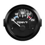 SINCO TECH IS4022 Indicatore di temperatura dell'acqua per auto con puntatore da 52 mm, 12V, universale, modificato, per auto., SINCO TECH IS4022