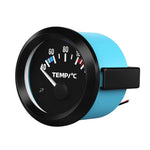SINCO TECH IS4022 Indicatore di temperatura dell'acqua per auto con puntatore da 52 mm, 12V, universale, modificato, per auto., SINCO TECH IS4022